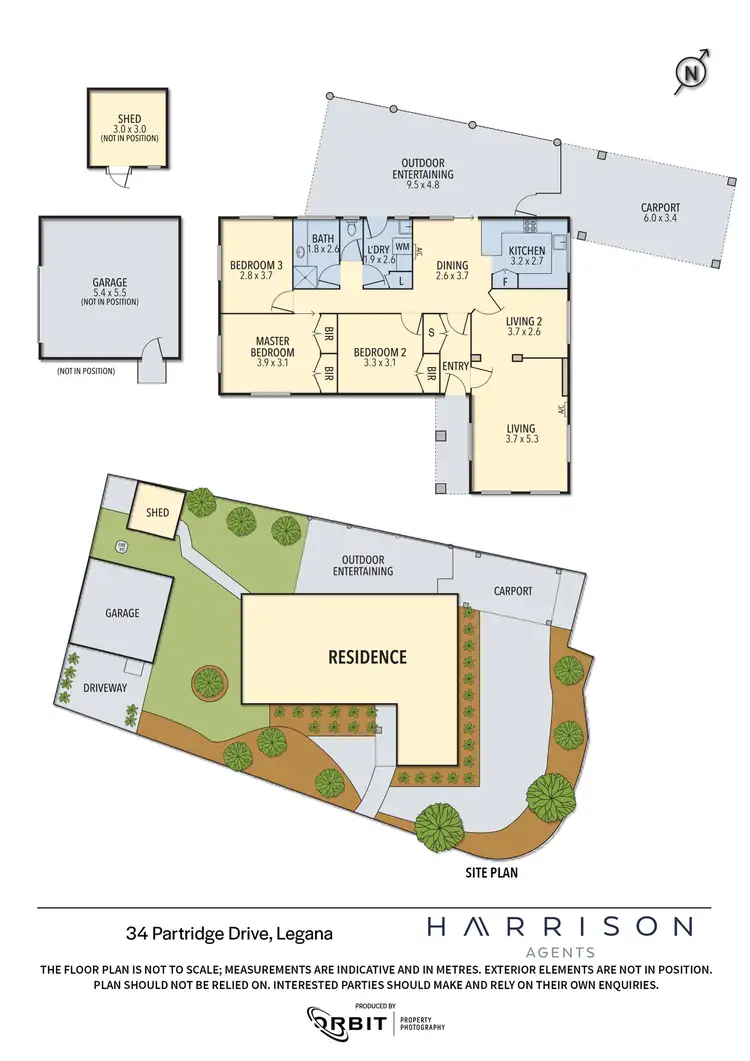 Floorplan of Homely house listing, 34 Partridge Drive, Legana TAS 7277