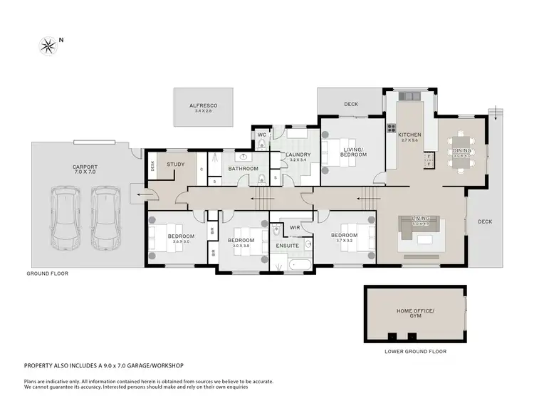 Floorplan of Homely house listing, 7 Kintail Crescent, Newstead TAS 7250