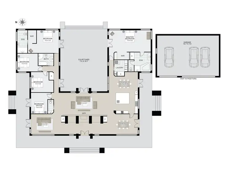 Floorplan of Homely house listing, 60 Berne Court, Grindelwald TAS 7277