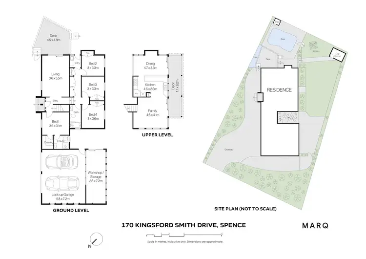 Floorplan of Homely house listing, 170 Kingsford Smith Drive, Spence ACT 2615