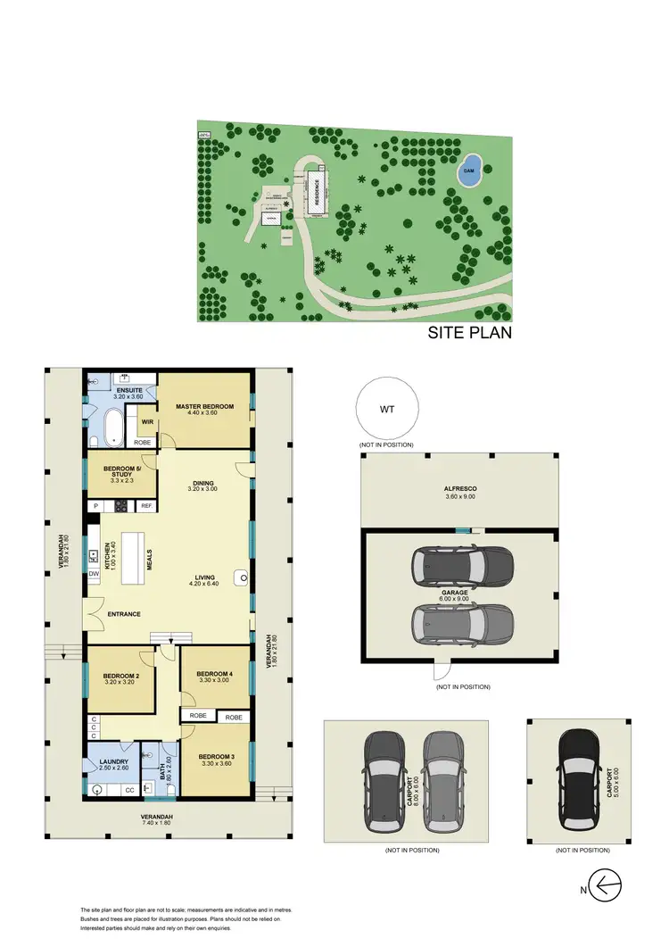 Floorplan of Homely house listing, 2 Cameron Road, Newstead VIC 3462