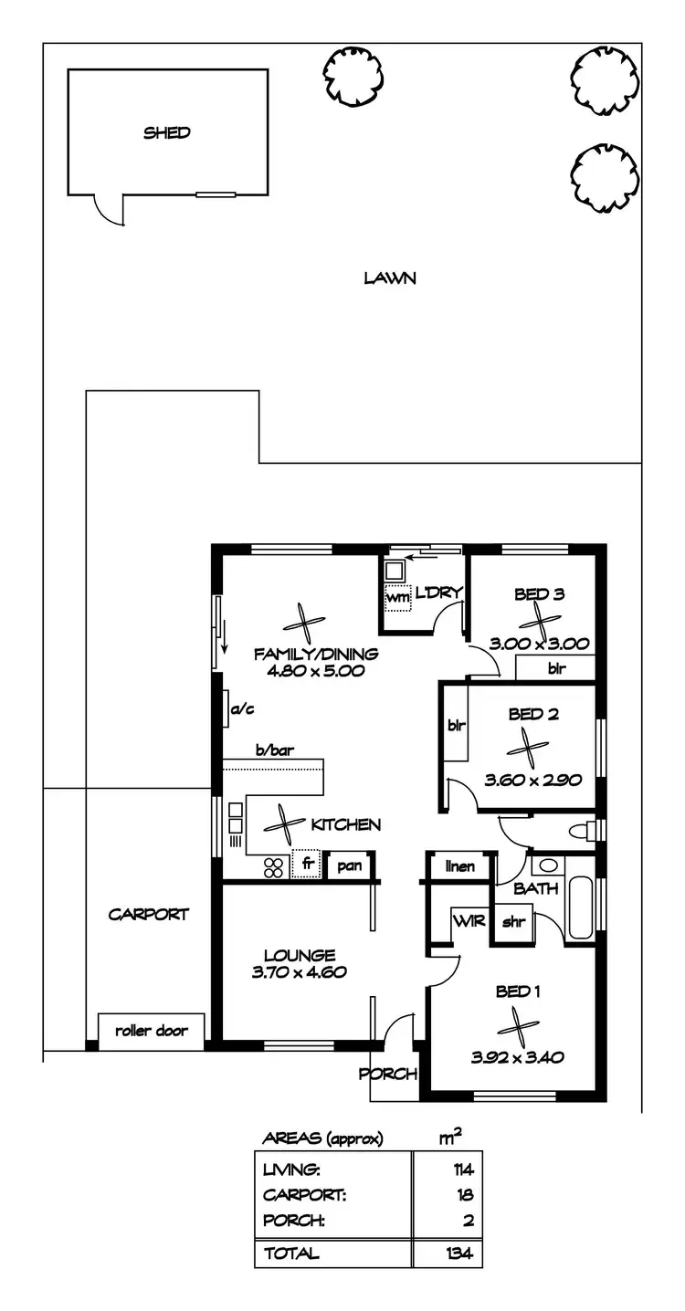 Floorplan of Homely house listing, 2c Downton Avenue, Salisbury North SA 5108