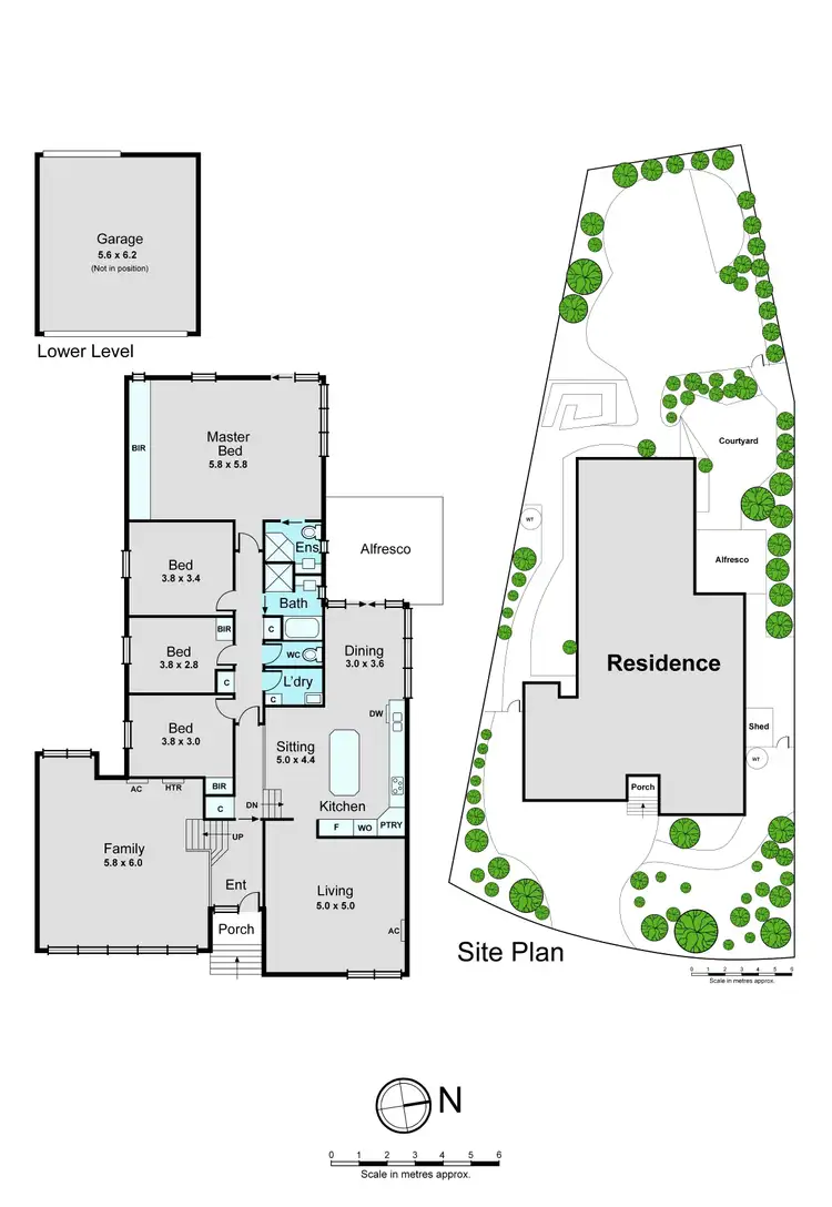 Floorplan of Homely house listing, 5 Kingswood Avenue, Mount Waverley VIC 3149