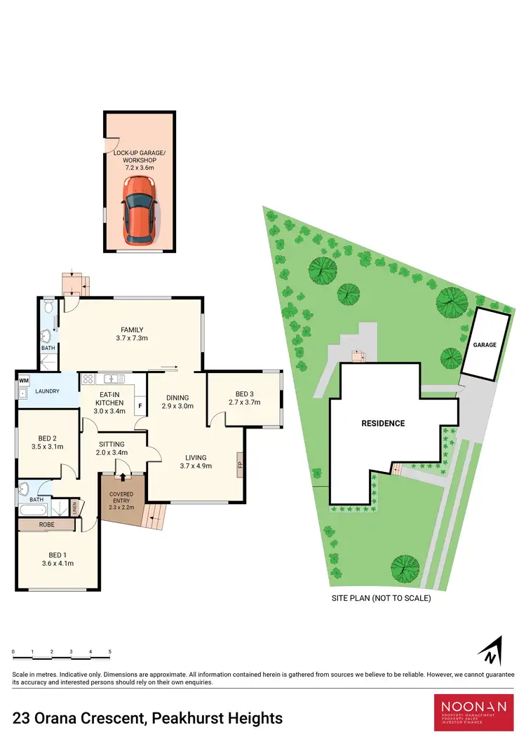 Floorplan of Homely house listing, 23 Orana Crescent, Peakhurst Heights NSW 2210