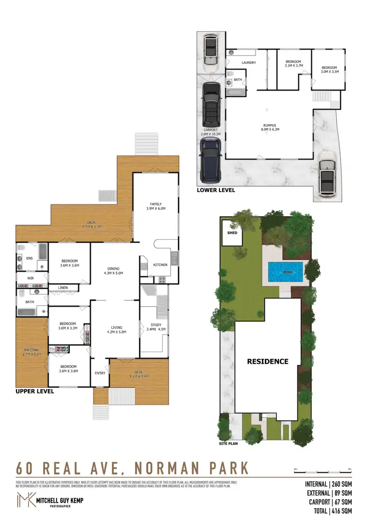 Floorplan of Homely house listing, 60 Real Avenue, Norman Park QLD 4170