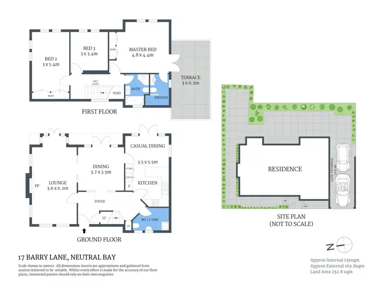 Floorplan of Homely house listing, 17 Barry Lane, Neutral Bay NSW 2089