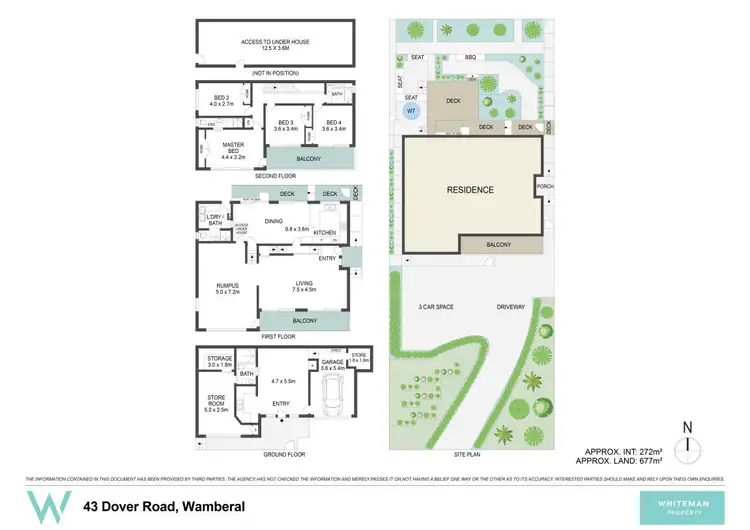 Floorplan of Homely house listing, 43 Dover Road, Wamberal NSW 2260