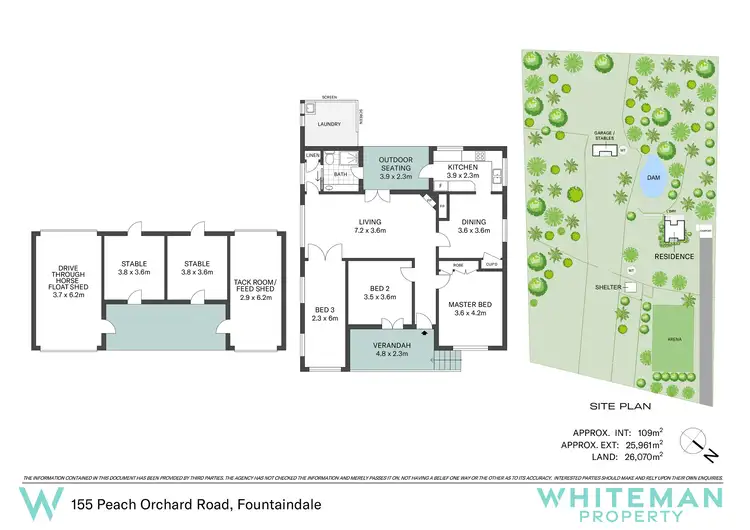 Floorplan of Homely rural property listing, 155 Peach Orchard Road, Fountaindale NSW 2258