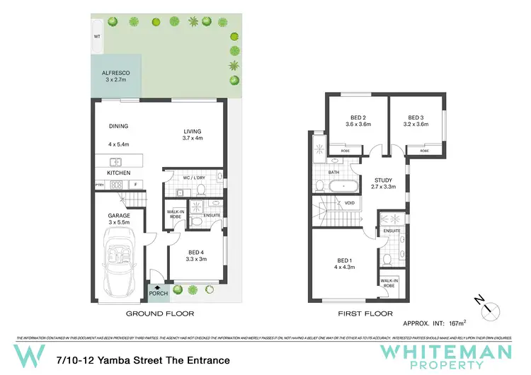 Floorplan of Homely townhouse listing, 7/10-12 Yamba Street, The Entrance NSW 2261