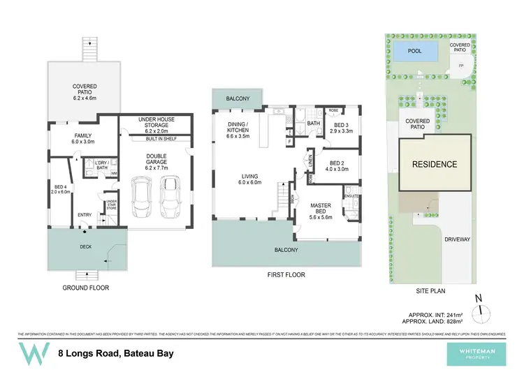 Floorplan of Homely house listing, 8 Longs Road, Bateau Bay NSW 2261