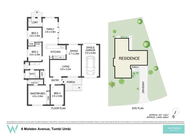Floorplan of Homely house listing, 6 Molsten Avenue, Tumbi Umbi NSW 2261