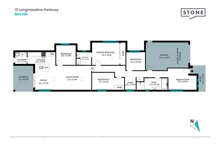 Floorplan of Homely house listing, 15 Longmeadow Parkway, Box Hill NSW 2765