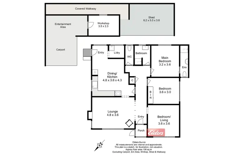 Floorplan of Homely house listing, 20 Clark Street, Queenstown TAS 7467