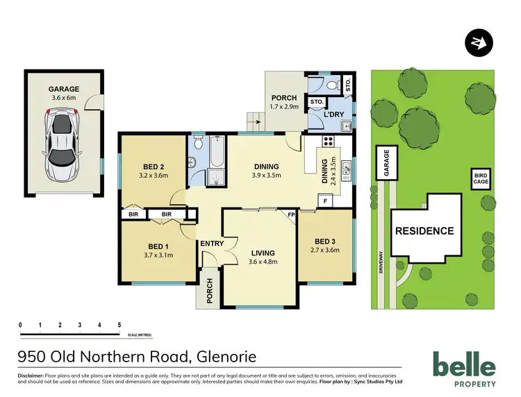 Floorplan of Homely house listing, 950 Old Northern Road, Glenorie NSW 2157