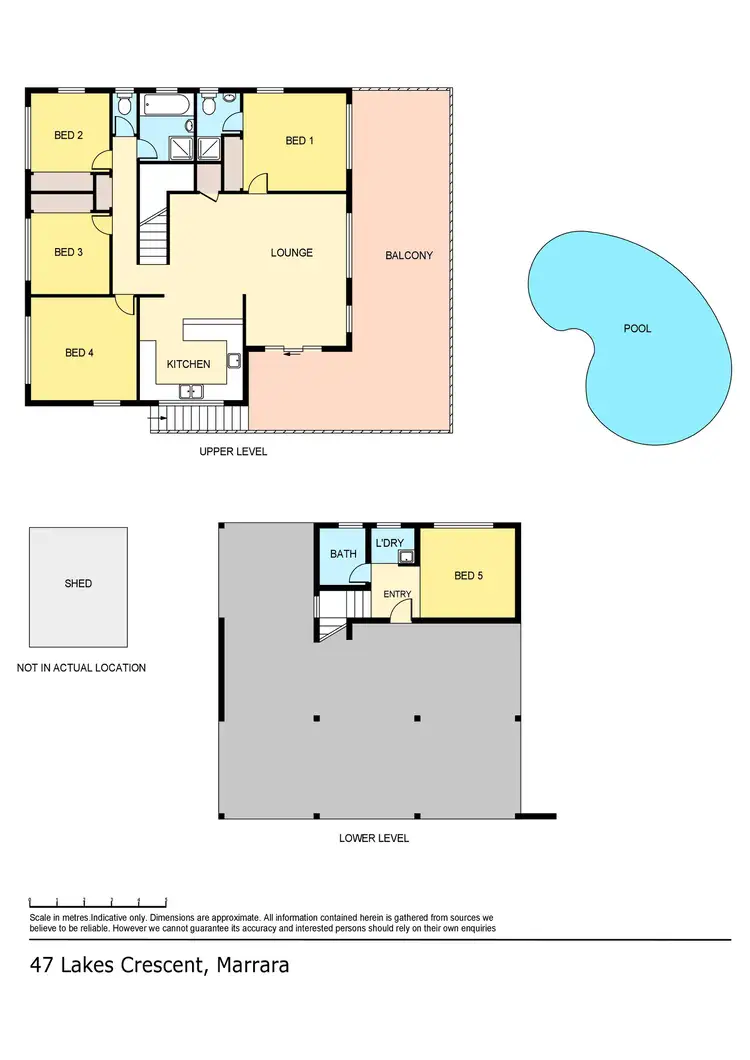 Floorplan of Homely house listing, 47 Lakes Crescent, Marrara NT 812
