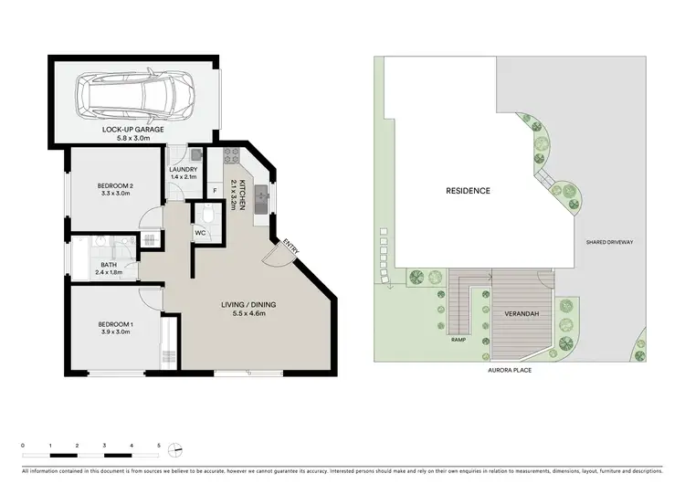 Floorplan of Homely house listing, 1/5 Aurora Place, Bateau Bay NSW 2261
