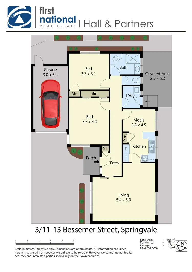 Floorplan of Homely unit listing, 3/11-13 Bessemer Street, Springvale VIC 3171