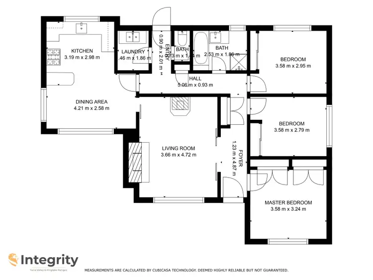 Floorplan of Homely house listing, 268 Kinglake-Glenburn Road, Kinglake VIC 3763