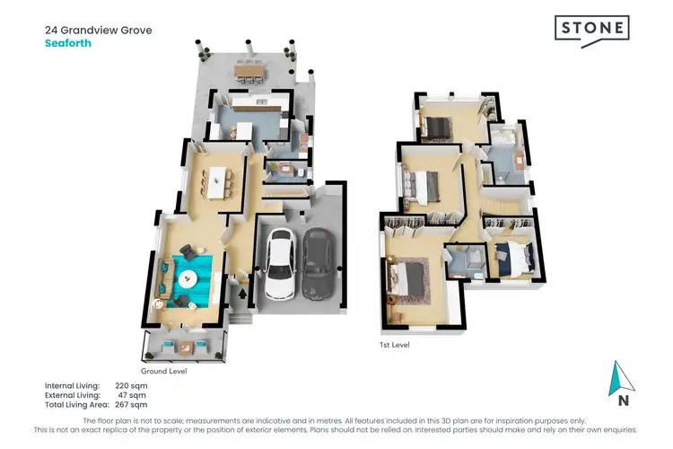 Floorplan of Homely house listing, 24 Grandview Grove, Seaforth NSW 2092
