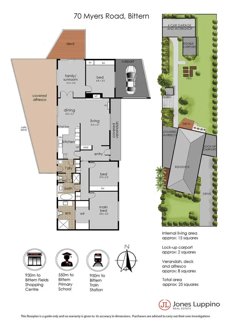 Floorplan of Homely house listing, 70 Myers Road, Bittern VIC 3918