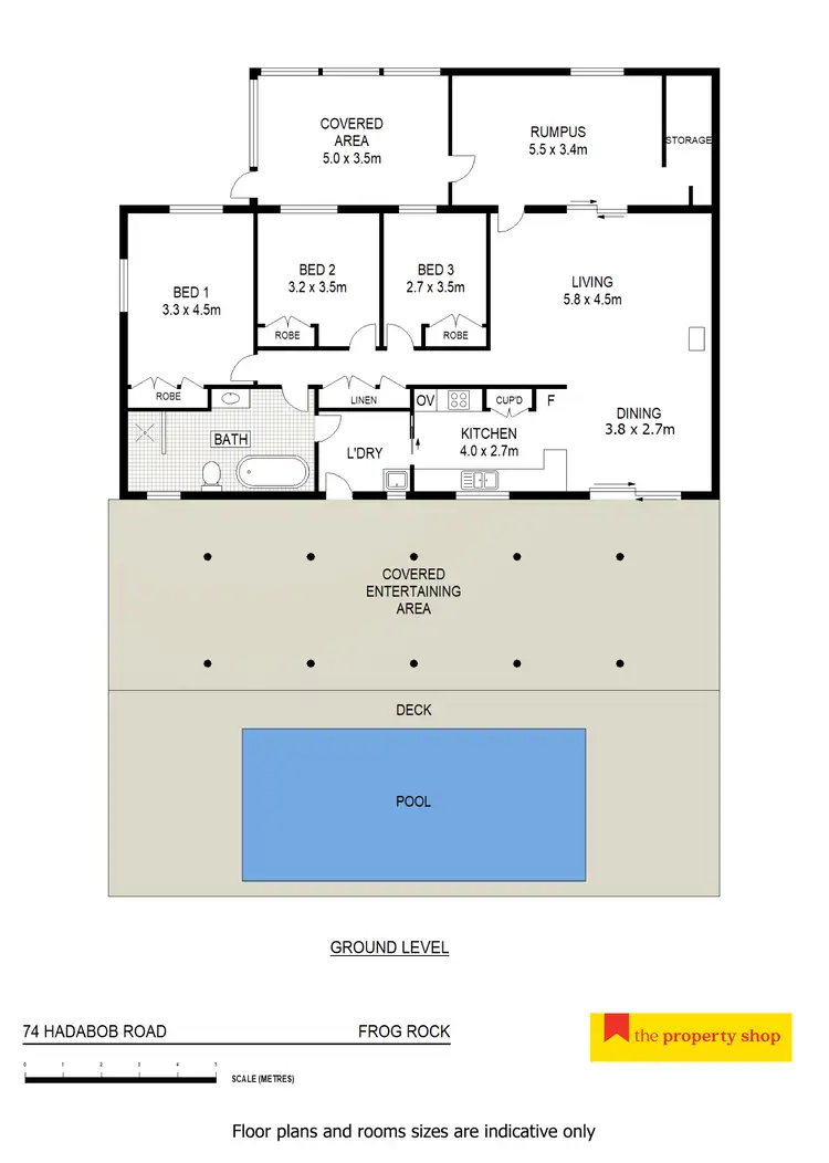 Floorplan of Homely house listing, 74 Hadabob Road, Mudgee NSW 2850