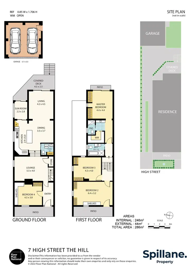 Floorplan of Homely house listing, 7 High Street, The Hill NSW 2300