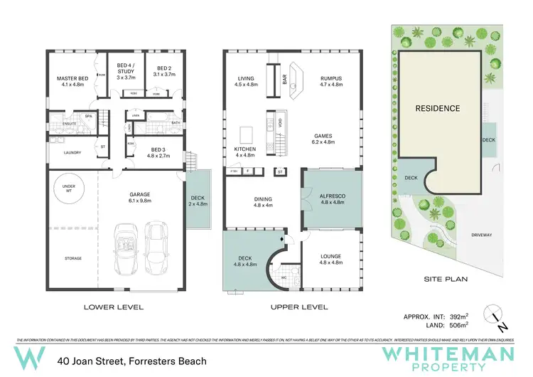 Floorplan of Homely house listing, 40 Joan Street, Forresters Beach NSW 2260