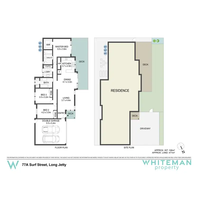 Floorplan of Homely villa listing, 77A Surf Street, Long Jetty NSW 2261