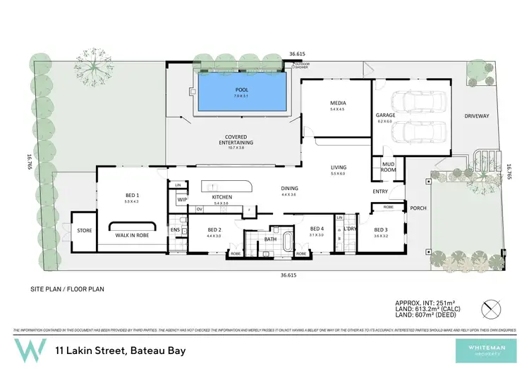 Floorplan of Homely house listing, 11 Lakin Street, Bateau Bay NSW 2261