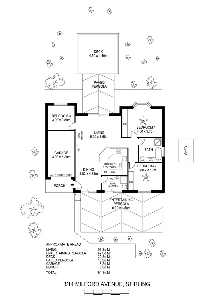 Floorplan of Homely house listing, 3/14 Milford Avenue, Stirling SA 5152