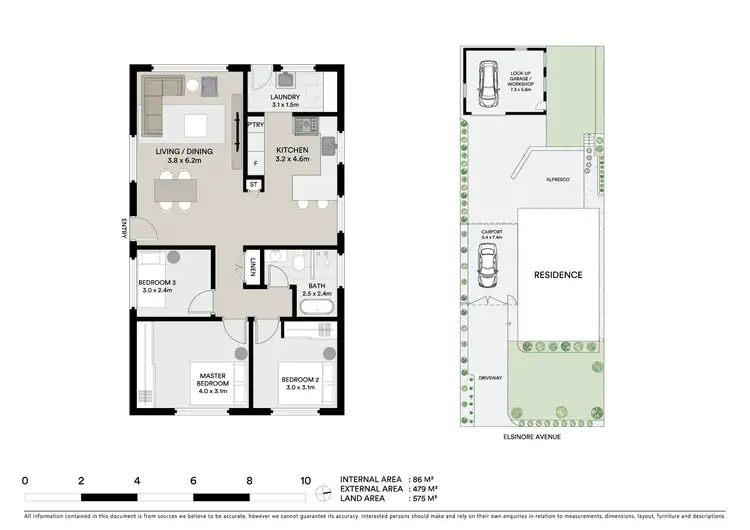 Floorplan of Homely house listing, 9 Elsinore Avenue, Chain Valley Bay NSW 2259
