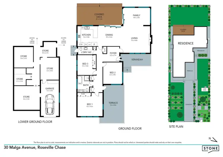 Floorplan of Homely house listing, 30 Malga Avenue, Roseville Chase NSW 2069