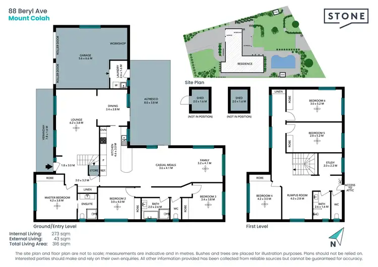Floorplan of Homely house listing, 88 Beryl Avenue, Mount Colah NSW 2079