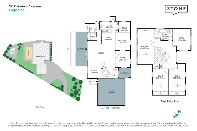 Floorplan of Homely house listing, 96 Fairview Avenue, Engadine NSW 2233