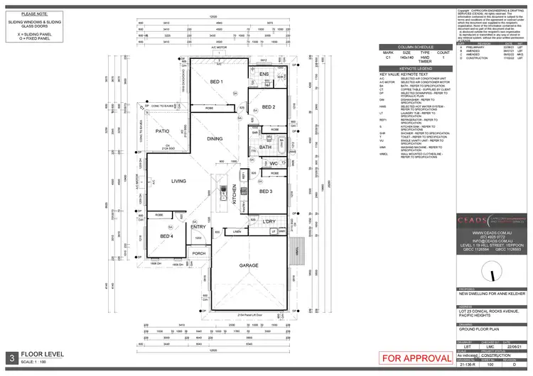Floorplan of Homely house listing, 5 Conical Rocks Avenue, Pacific Heights QLD 4703
