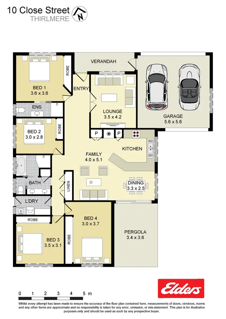 Floorplan of Homely house listing, 10 Close Street, Thirlmere NSW 2572