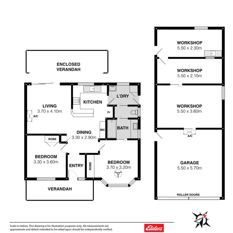 Floorplan of Homely house listing, 39 Leworthy Street, Victor Harbor SA 5211