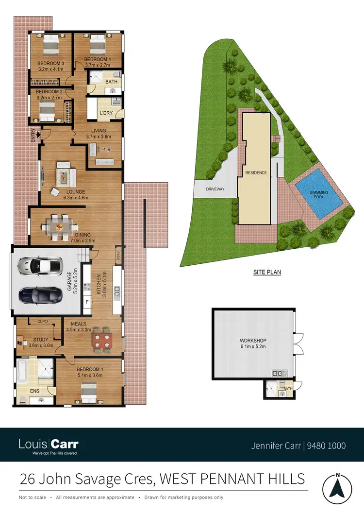 Floorplan of Homely house listing, 26 John Savage Crescent, West Pennant Hills NSW 2125