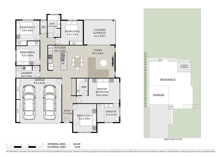 Floorplan of Homely house listing, 8 Masthead Place, Hidden Valley QLD 4703