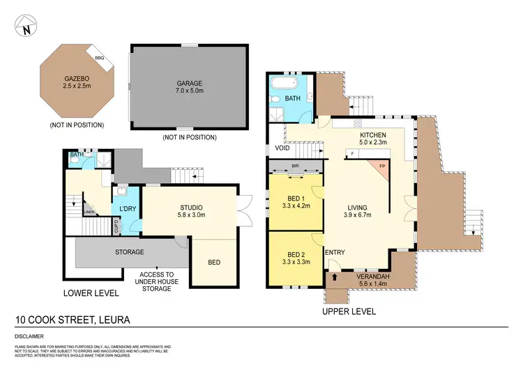 Floorplan of Homely house listing, 10 Cook Street, Leura NSW 2780
