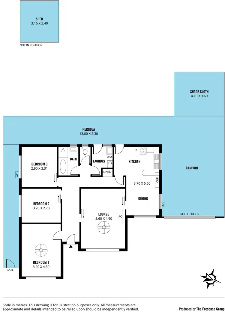 Floorplan of Homely house listing, 9 Harrow Road, Reynella SA 5161