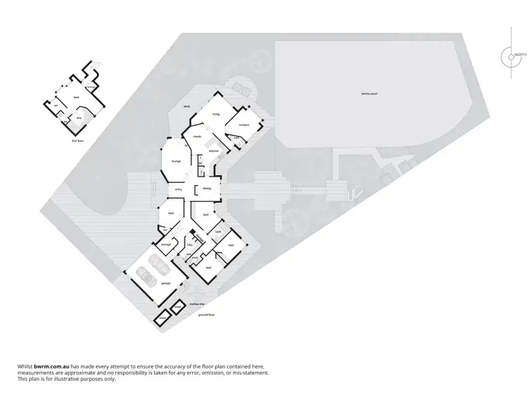 Floorplan of Homely house listing, 8 Lawson Place, Jerrabomberra NSW 2619
