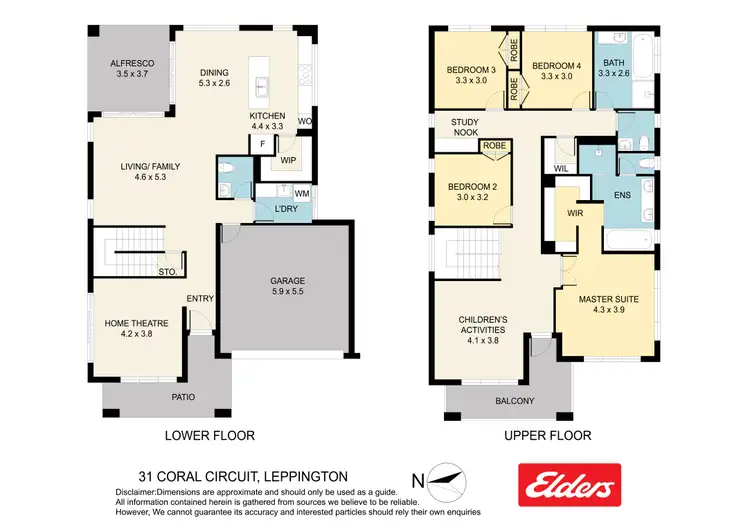 Floorplan of Homely house listing, 31 Coral Circuit, Leppington NSW 2179