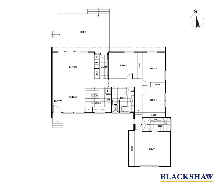 Floorplan of Homely house listing, 18 Clifford Crescent, Melba ACT 2615