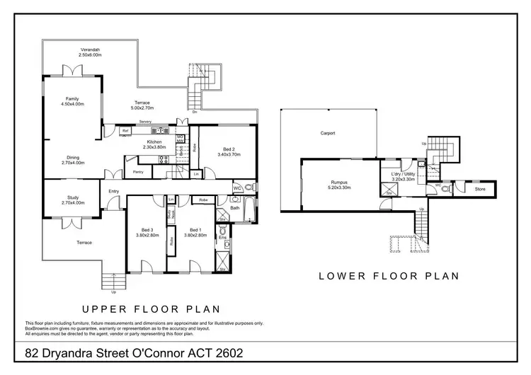 Floorplan of Homely house listing, 82 Dryandra Street, O'connor ACT 2602
