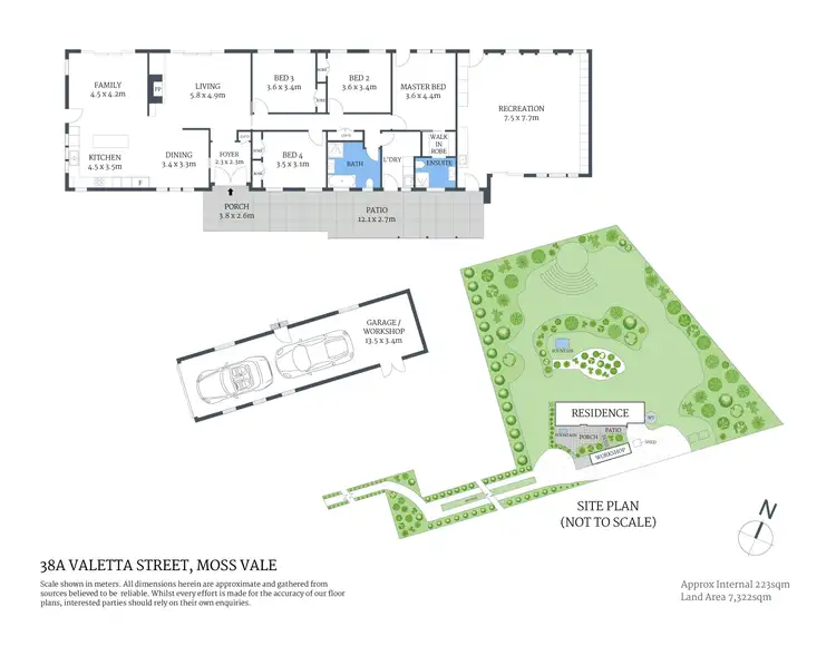 Floorplan of Homely house listing, 38a Valetta Street, Moss Vale NSW 2577