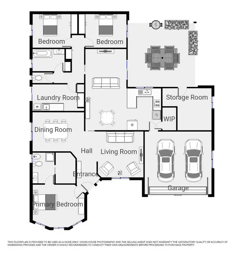 Floorplan of Homely house listing, 13 Summerhill Drive, Mildura VIC 3500