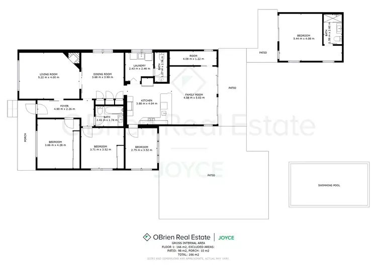 Floorplan of Homely house listing, 3 Steane Street, Wangaratta VIC 3677