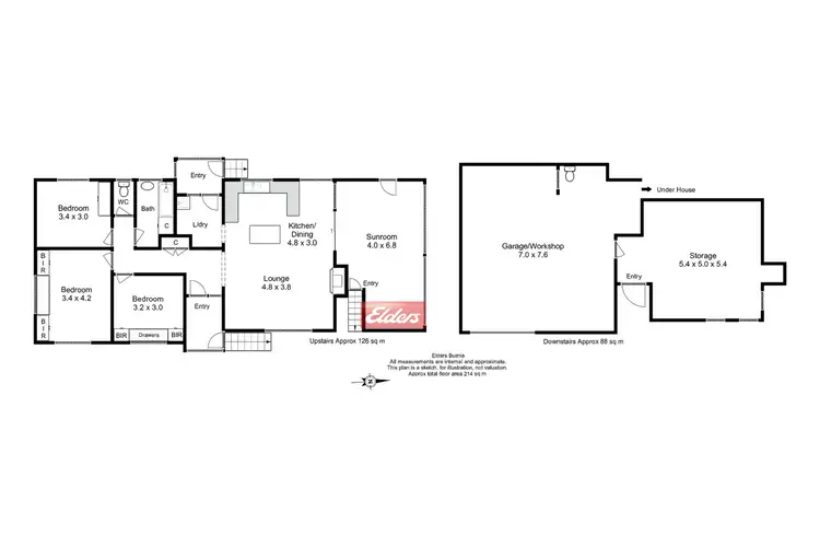 Floorplan of Homely house listing, 3 Turner Crescent, Shorewell Park TAS 7320