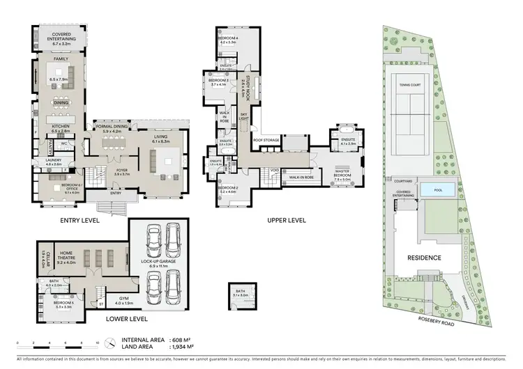 Floorplan of Homely house listing, 36 Rosebery Road, Killara NSW 2071